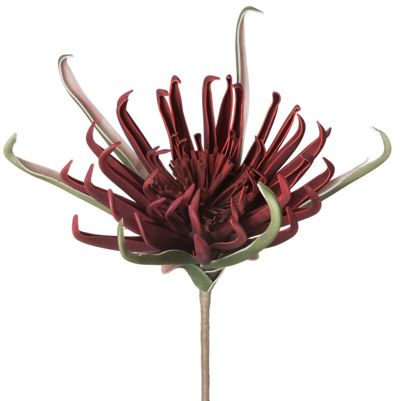Kwiat dekoracyjny Flore 827 bordowy 62 cm – samodzielna ozdoba