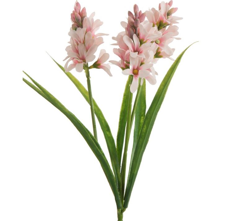 Kwiaty dekoracyjne Natu jasnoróżowy 32 cm – doda uroku wnętrzu