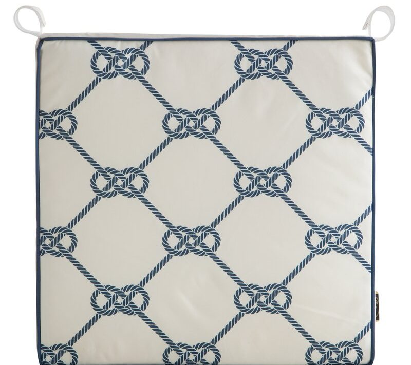 Siedzisko tarasowe SIED/GARDEN białe 42x42x4 – dodaje komfortu