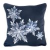 POSZEWKA ŚWIATECZNA CAROL03 45 X 45 CM GRANATOWY
