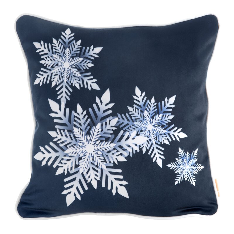 POSZEWKA ŚWIATECZNA CAROL03 45 X 45 CM GRANATOWY