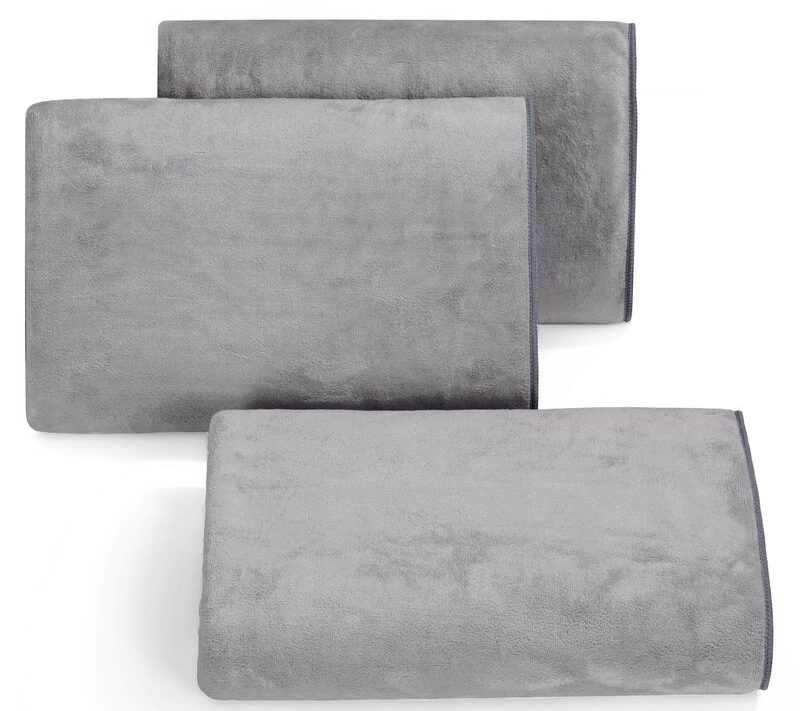 Ręcznik AMY stalowy 30 x 30 cm – idealny do twarzy