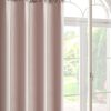 Zasłona gotowa Roses 13 Eva Minge pudrowa 140 X 250 cm – welwetowa miękkość