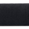 Ręcznik Lurex LARI czarny 30 x 50 cm – stylowy dla gości