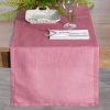 Obrus z nadrukiem SUMMER12 ceglasty 40 x 140 cm – wprowadza przytulność