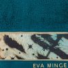 Ręcznik Eva Minge Eva 15 ciemnoturkusowy 50 X 90 cm – miękki i chłonny