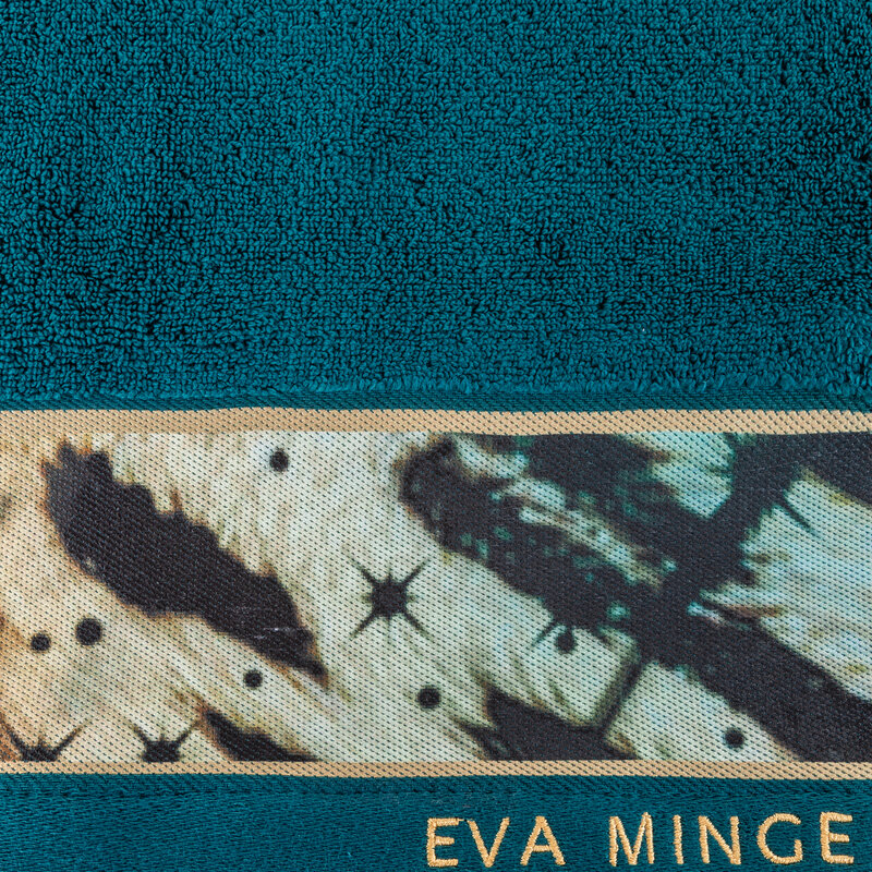 Ręcznik Eva Minge Eva 15 ciemnoturkusowy 50 X 90 cm – miękki i chłonny