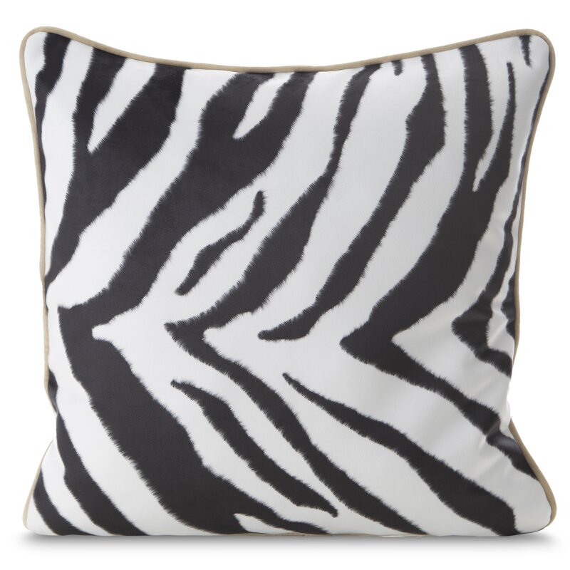 Poszewka welwetowa Ming10B biała 45 x 45 cm – doda charakteru