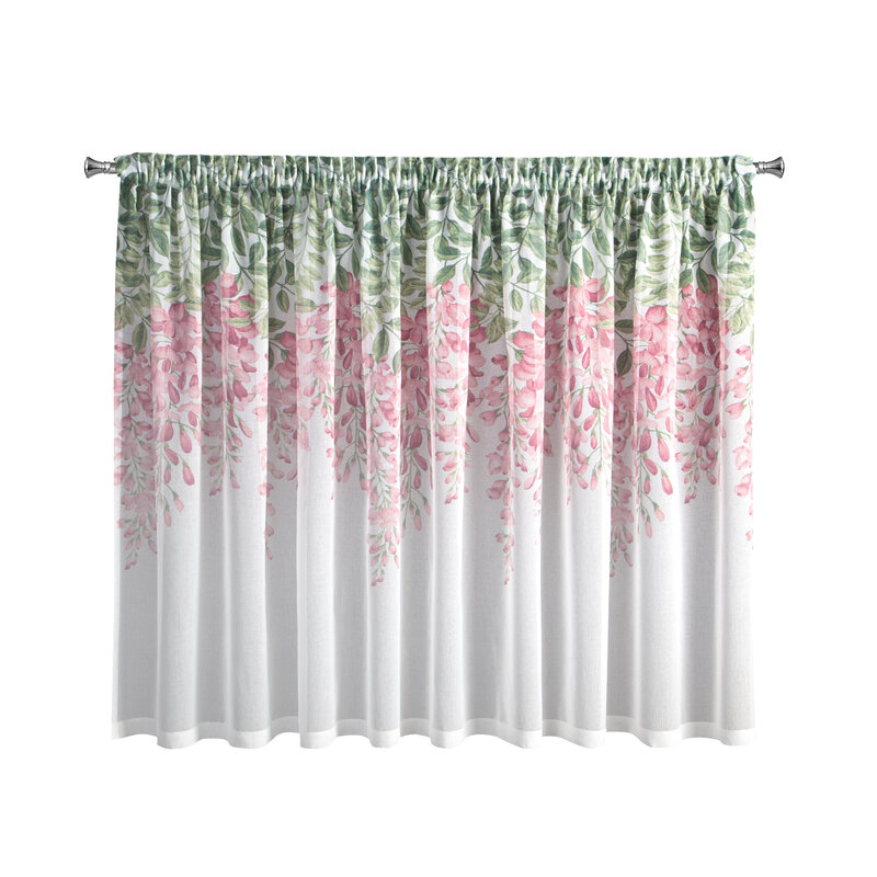 Firana gotowa Julieta biała 300 x 160 cm – rozprasza światło