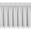 Firana gotowa Lili biała 150 x 60 cm – rozświetla wnętrze