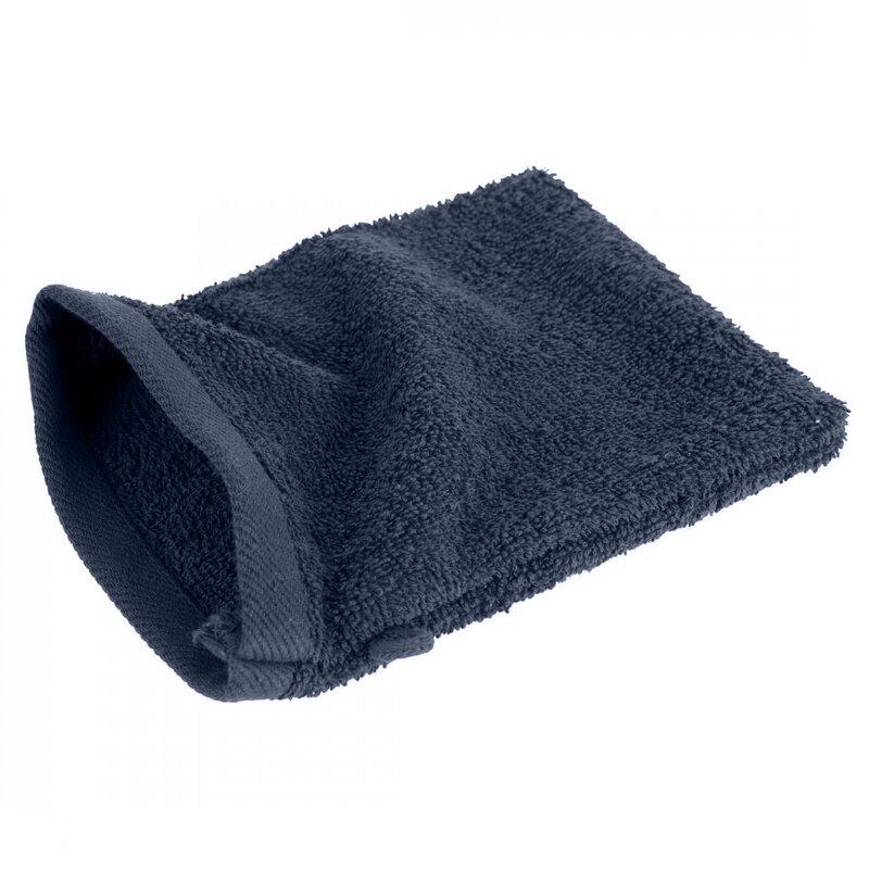 Ręcznik gładki granatowy 16 x 21 cm – miękki i chłonny