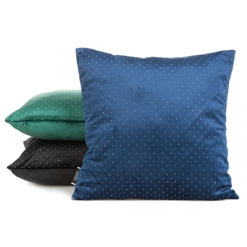 Poszewka Ariadna granatowa 45 x 45 cm – doda charakteru