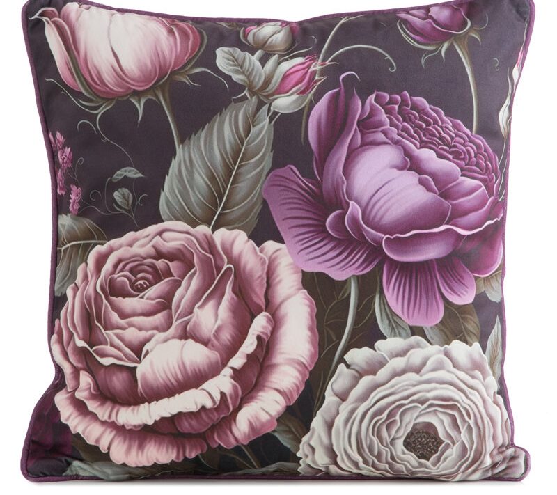 Poszewka welwet SI/PO/VELVET 03 fioletowa 45x45 – doda uroku wnętrzu