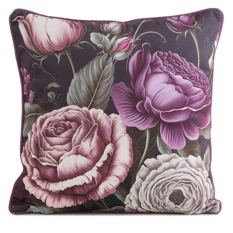 Poszewka welwet SI/PO/VELVET 03 fioletowa 45x45 – doda uroku wnętrzu