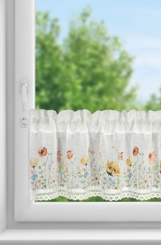 Zazdrostka NATI biała 150 x 30 cm – rozjaśnia wnętrze