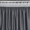 Zasłona gotowa Mariela czarna 140 x 270 cm – zaciemnienie sypialni