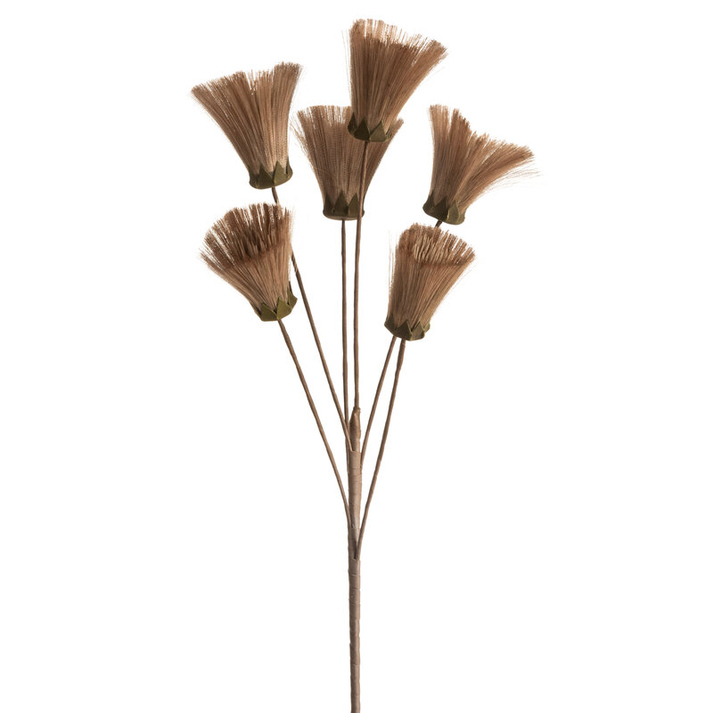 Kwiat Natu brązowy 77 cm – doda wnętrzu harmonii