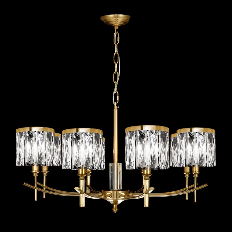LAMPA KRYSTAL (2) O 75 X 150 CM TRANSPARENTNY