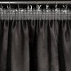 Zasłona gotowa Mili czarna 140 x 270 cm – zapewnia prywatność