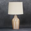 Lampa stołowa Gavin beżowa O 34 x 59 cm – tworzy przytulny nastrój