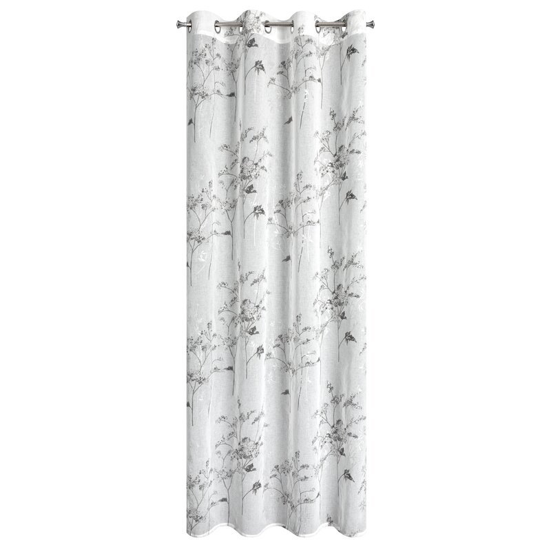 Zasłona gotowa biała 140 x 250 cm – zaciemniająca i stylowa