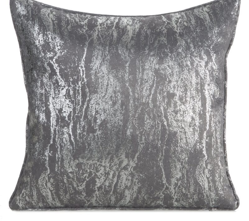 Poszewka dekoracyjna stalowa 45 x 45 cm – doda blasku wnętrzu