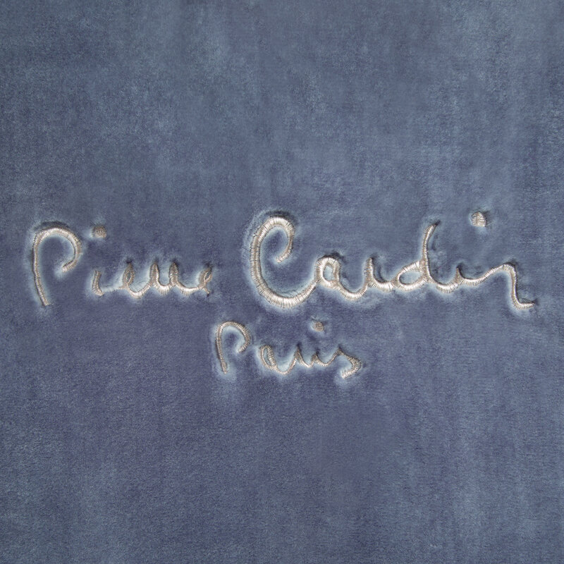 Koc Pierre Cardin niebieski 160 x 220 cm – miękki i ciepły