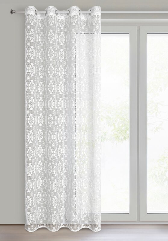 Firana gotowa Iga biała 140 x 250 cm – rozjaśnia wnętrze