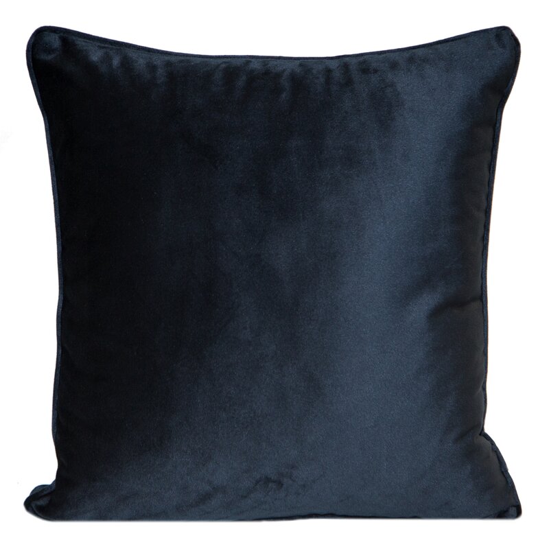 Poszewka velvet Sibel czarna 45 x 45 cm – doda szyku wnętrzu