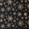 KOMPLET POŚCIELI ŚWIATECZNEJ ASTRA 220 X 200 CM CZARNY