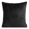 Poszewka velvet Madie czarna 45 x 45 cm – dodatek na sofę