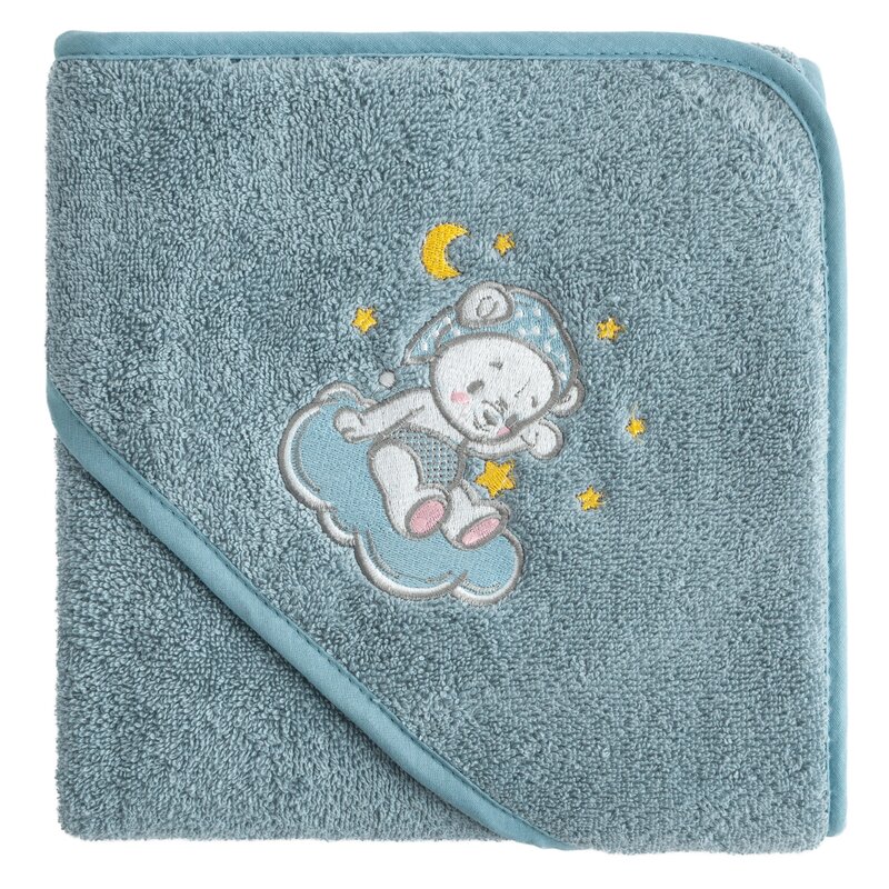 Ręcznik dla dziecka Baby75 niebieski 100 x 100 cm – miękki i chłonny