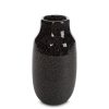 Wazon ceramiczny Mandi stalowy O 15 X 36 cm – z unikalną fakturą