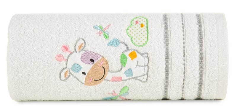 Ręcznik dziecięcy BABY33 biały 100 X 100 cm – miękki i chłonny