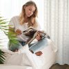 Zasłona gotowa biała 140 x 300 cm – subtelnie rozświetla wnętrze