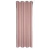 Zasłona gotowa różowa 140 x 250 cm – do pokoju dziecka