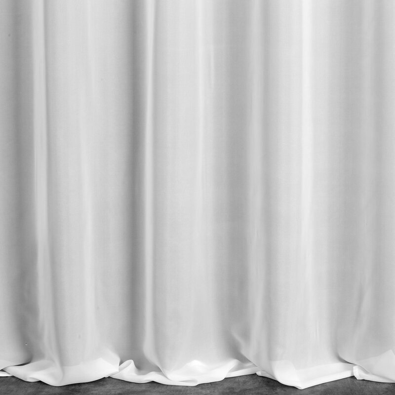 Firana gotowa Venus biała 140 X 250 cm – delikatny szyfon