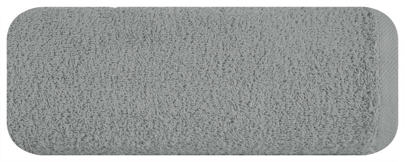 Ręcznik gładki stalowy 50 x 90 cm – miękki i chłonny