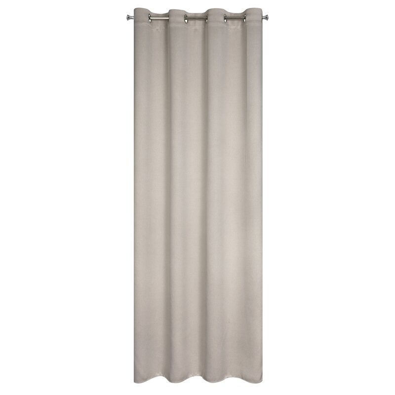 Zasłona gotowa Carlo beżowa 135 X 250 cm – skutecznie zaciemniająca