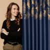 Zasłona gotowa Harmony granatowa 140 x 250 cm – zaciemniająca i trwała