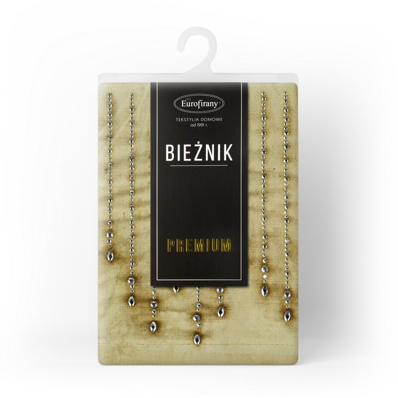 Obrus Royal złoty 35 x 180 cm – doda blasku stołowi