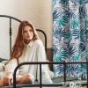 Zasłona gotowa Elina biała 140 x 250 cm – wprowadza egzotyczny klimat