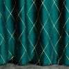 Zasłona welwetowa Pierre Cardin Margo turkusowa 140 X 250 CM – miękka i przytulna