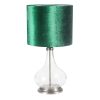 Lampa stołowa KIM ciemnozielona fi 32 x 61 cm – stworzy nastrój