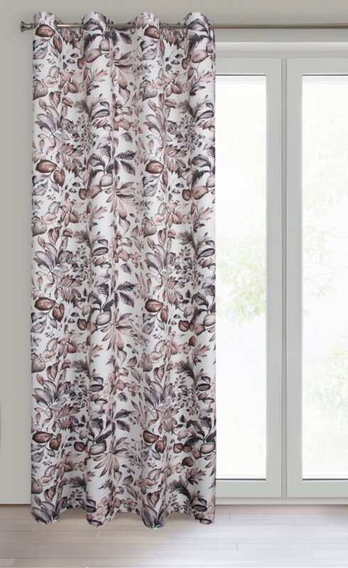Zasłona gotowa Hana biała 140 X 250 CM – do salonu i sypialni