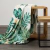 Koc flano Dawosa biały 150 x 200 cm – miękki i przytulny