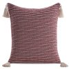 Poszewka Terra 06 czerwona 45 x 45 cm – stylowy dodatek