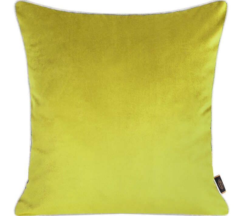 Poszewka velvet 45 x 45 cm jasnozielona – doda świeżości