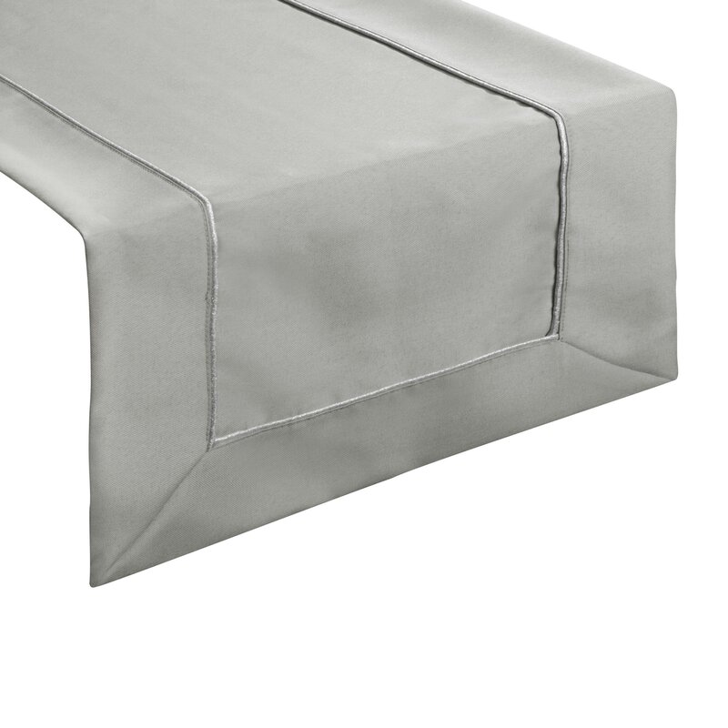Obrus Madele srebrny 40 X 140 cm – dodaje blasku wnętrzu