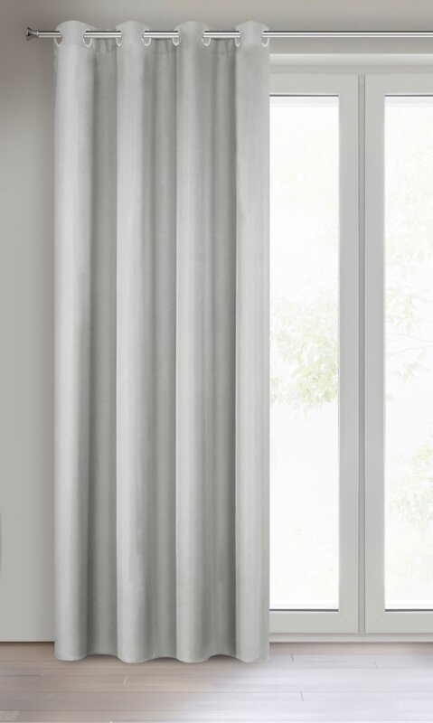 ZASŁONA GOTOWA D91 ADORE 140 X 250 CM STALOWY